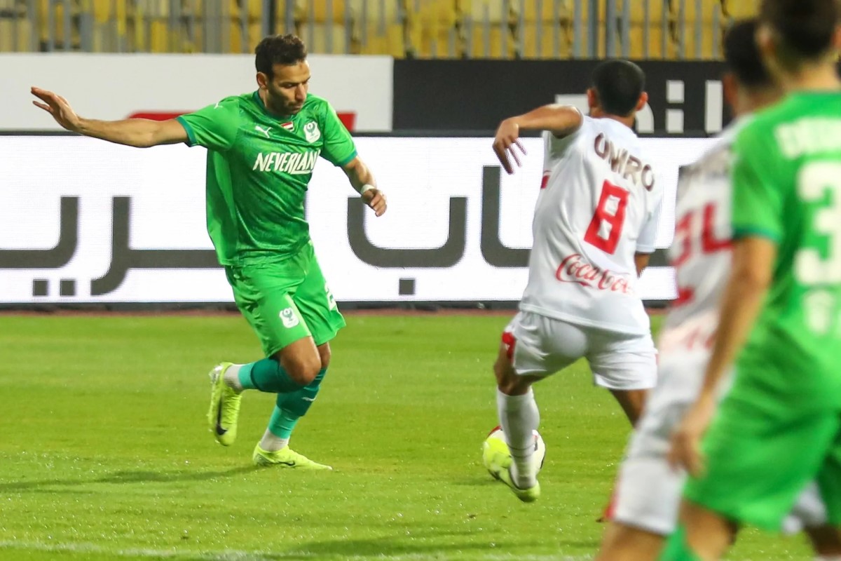 مباراة الزمالك والمصري البورسعيدي