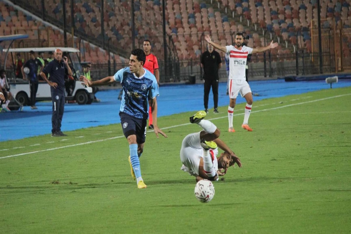 مباراة الزمالك وبيراميدز