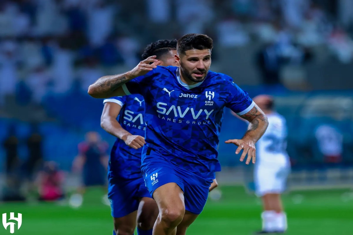 مباراة الهلال وضمك 