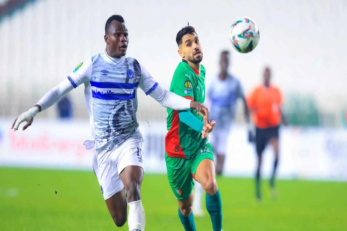 مباراة الهلال السوداني ومولودية الجزائر 