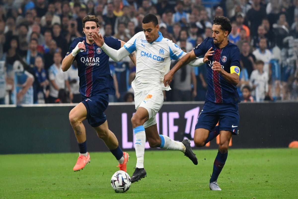 مباراة باريس سان جيرمان ومارسيليا