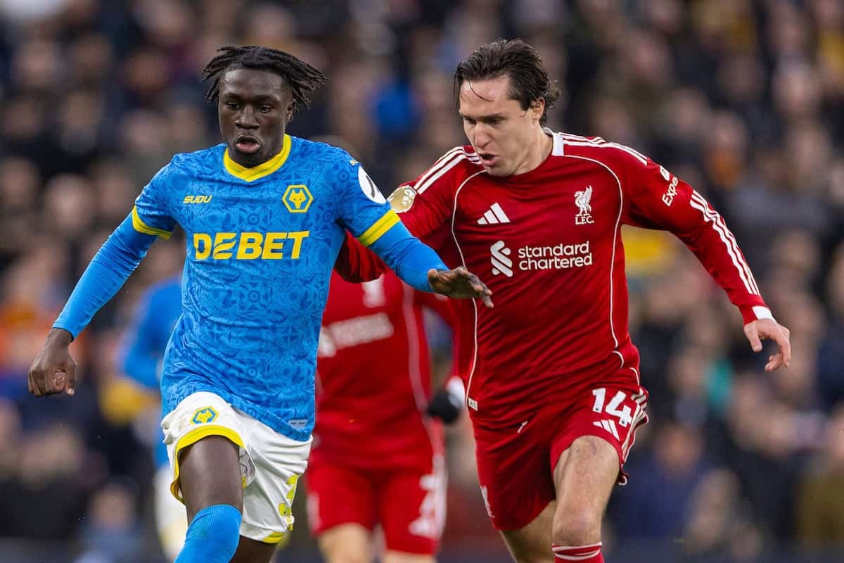 مباراة ليفربول وولفرهامبتون