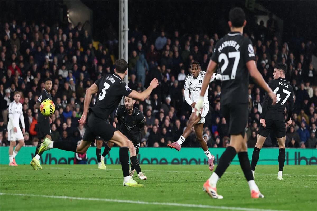 مباراة مانشتسر سيتي وفولهام 