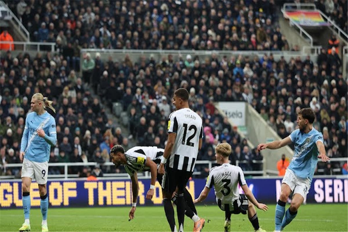 مباراة مانشستر سيتي ونيوكاسل يونايتد