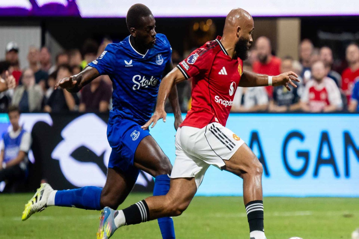 مباراة مانشستر يونايتد وإيفرتون