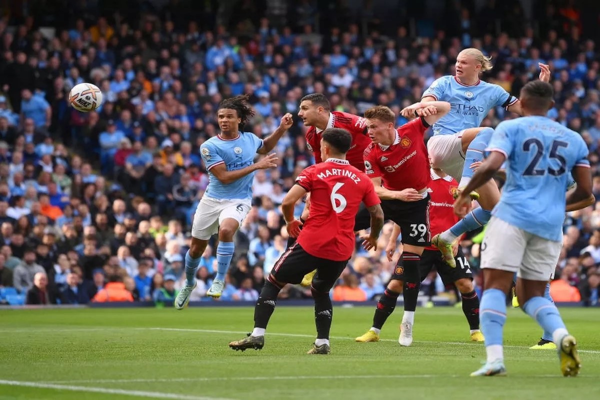 مباراة مانشستر يونايتد ومانشستر سيتي 