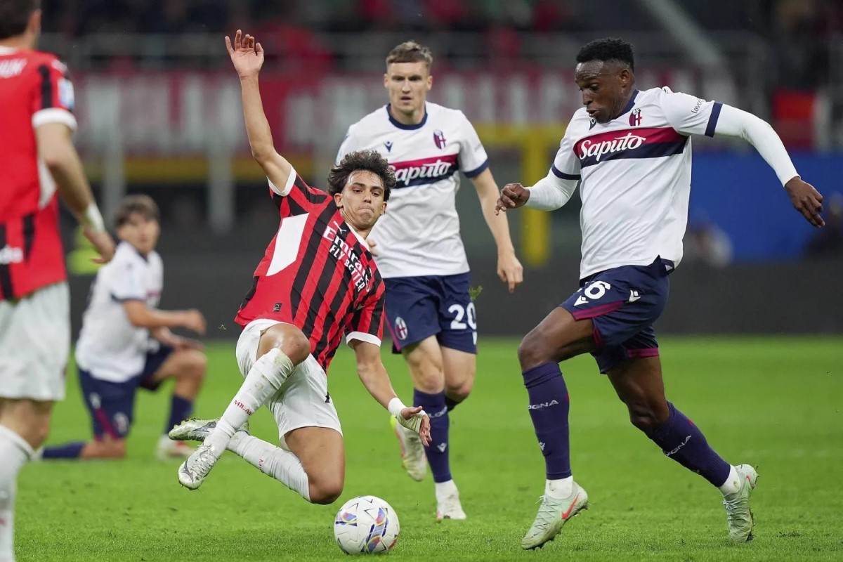 مباراة ميلان وبولونيا