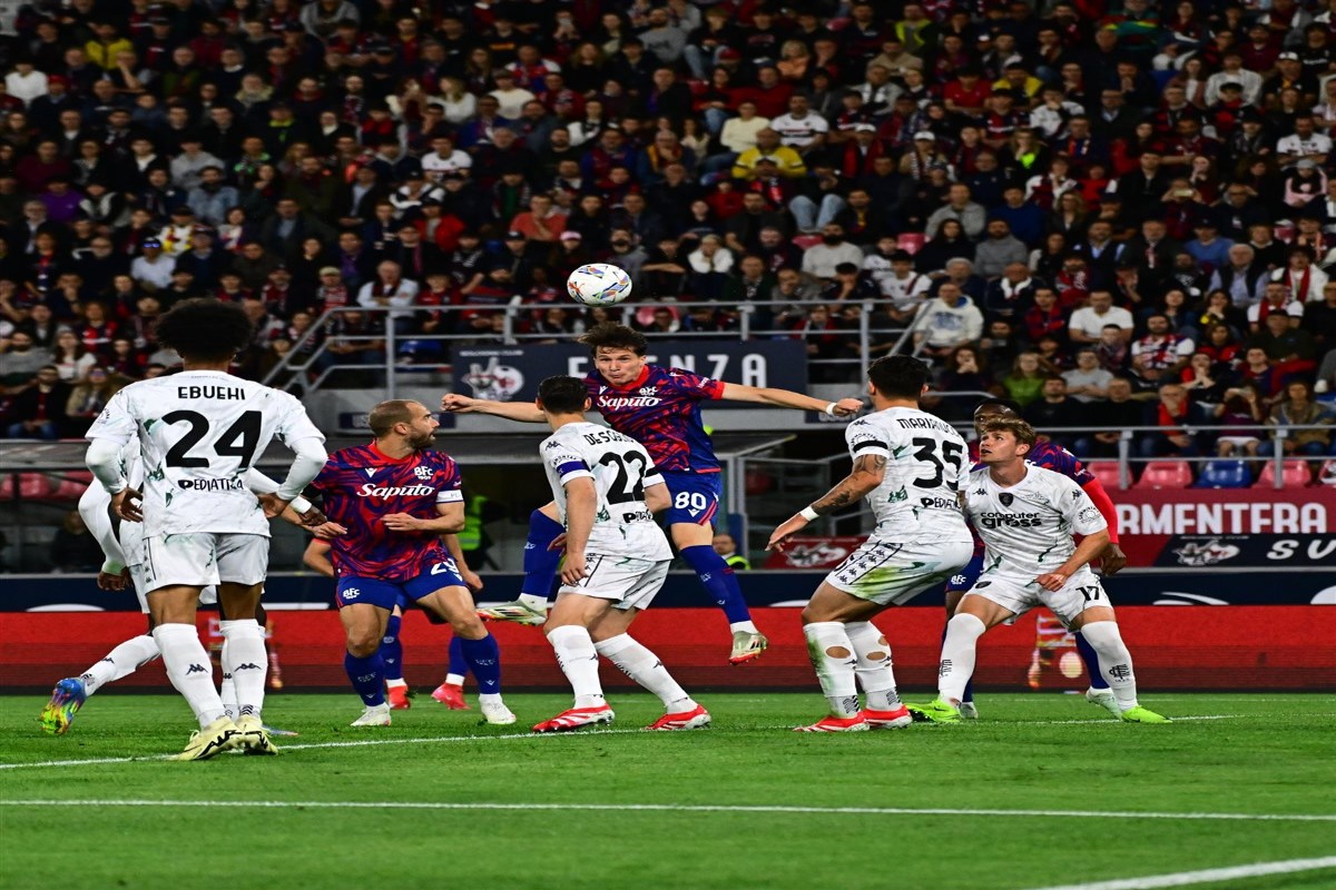 مباراة ميلان وبولونيا 