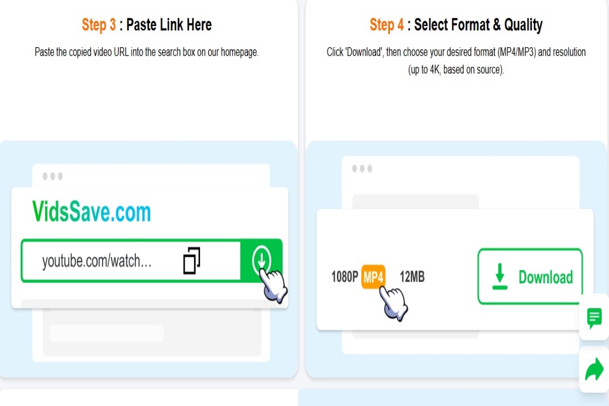 أداة VidsSave لتحميل الفيديوهات 